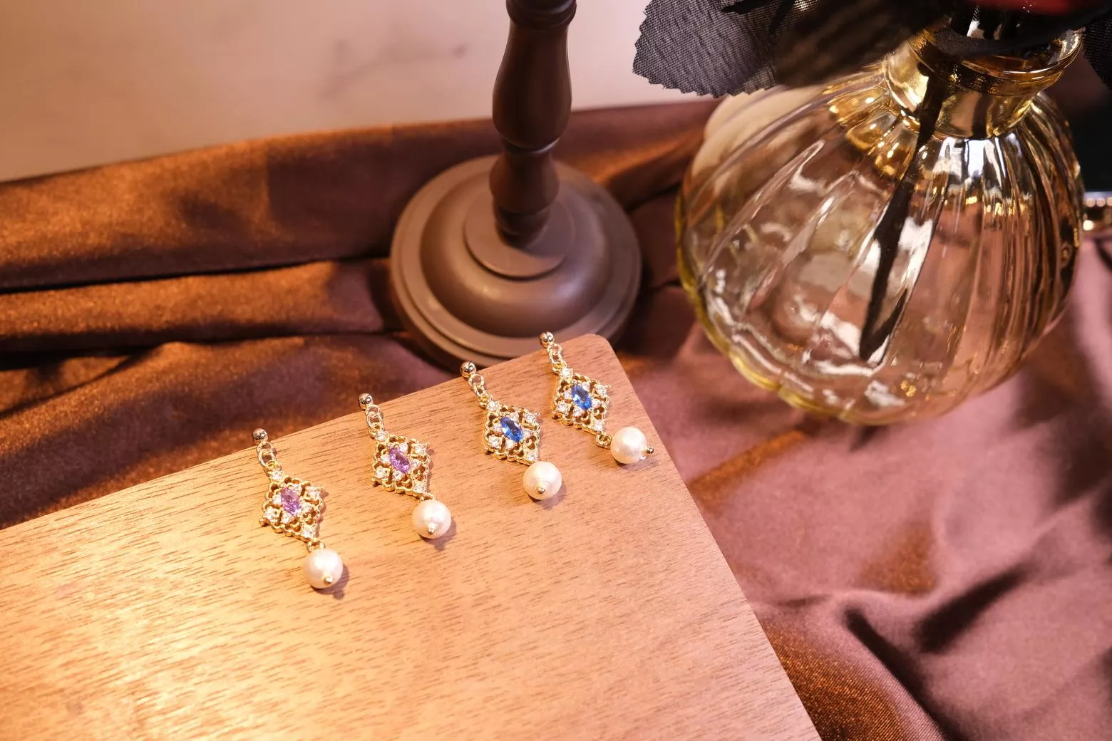 【信物】古典珍珠耳環