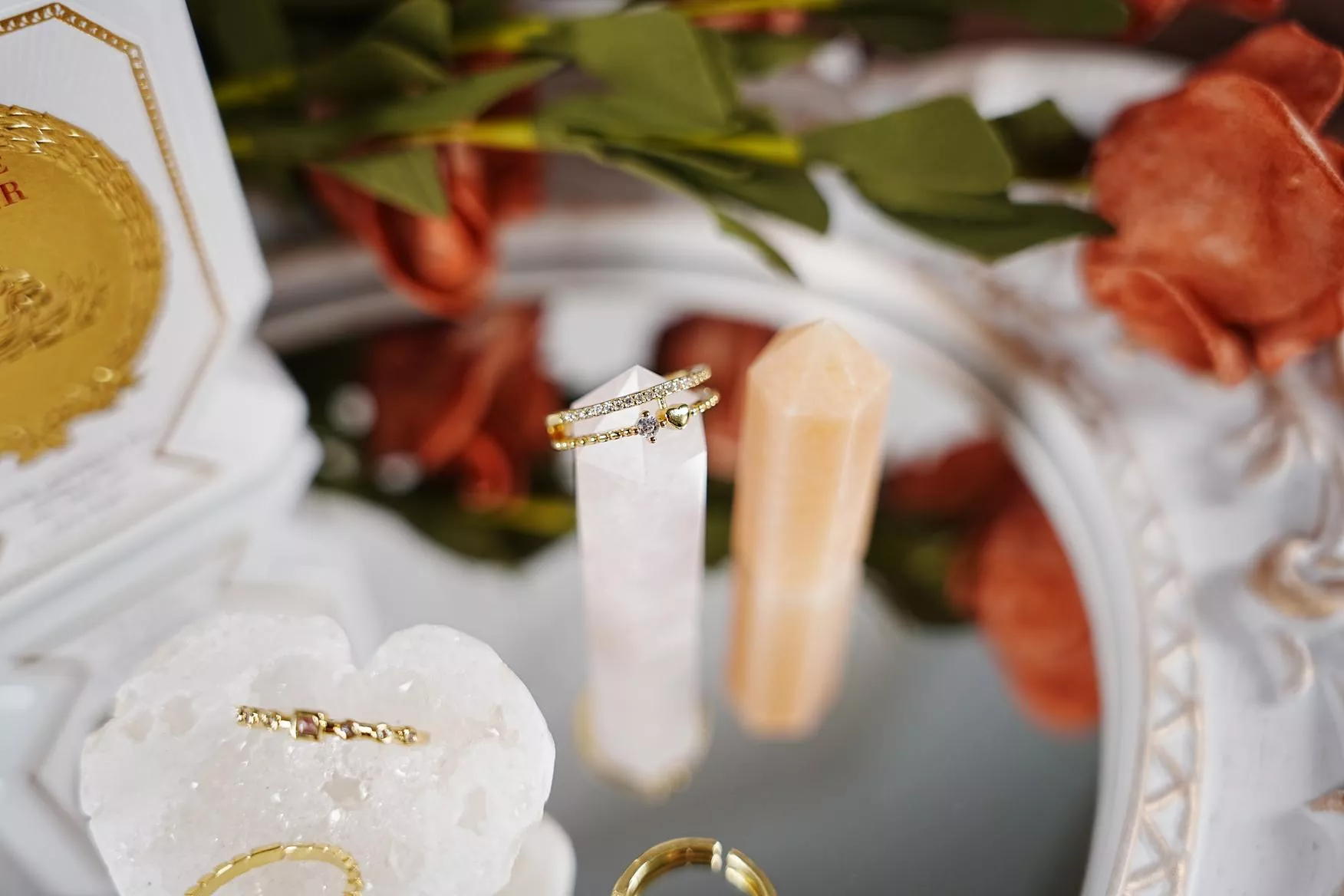 〔心動瞬間〕雙層愛心鑽活圍戒指