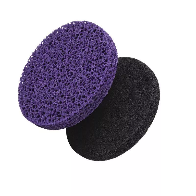 【聯韋樹脂】黑金剛背絨除鏽去漆磨片 100/125/150mm｜地板牆面舊漆去除 汽車鈑金除鏽 不鏽鋼鐵件表面處