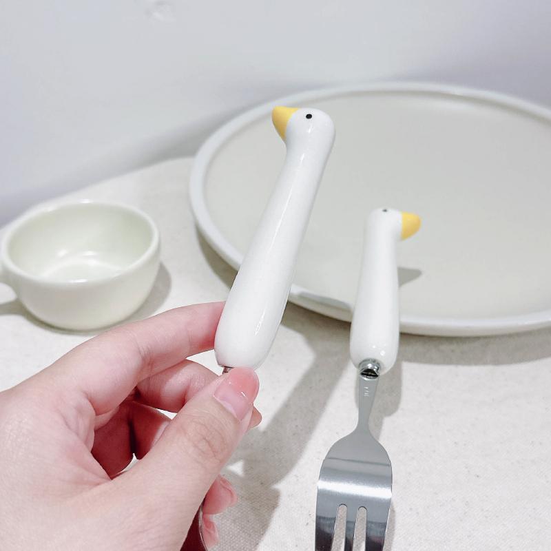 動物造型不鏽鋼餐具組