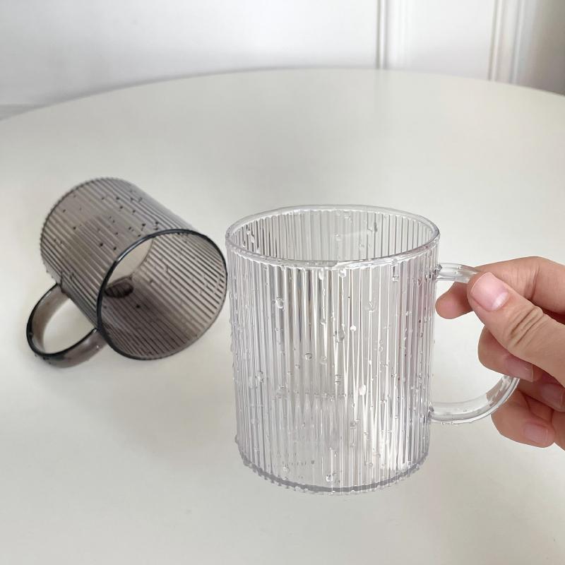條紋漱口杯