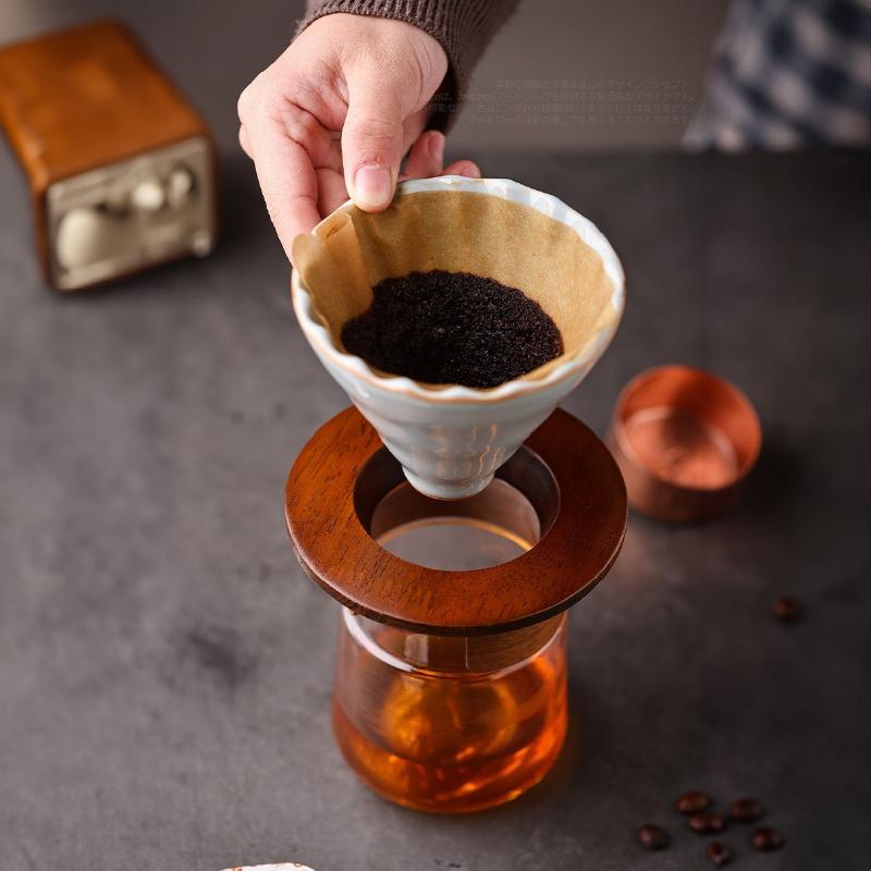 陶瓷濾杯汝窯手沖組合