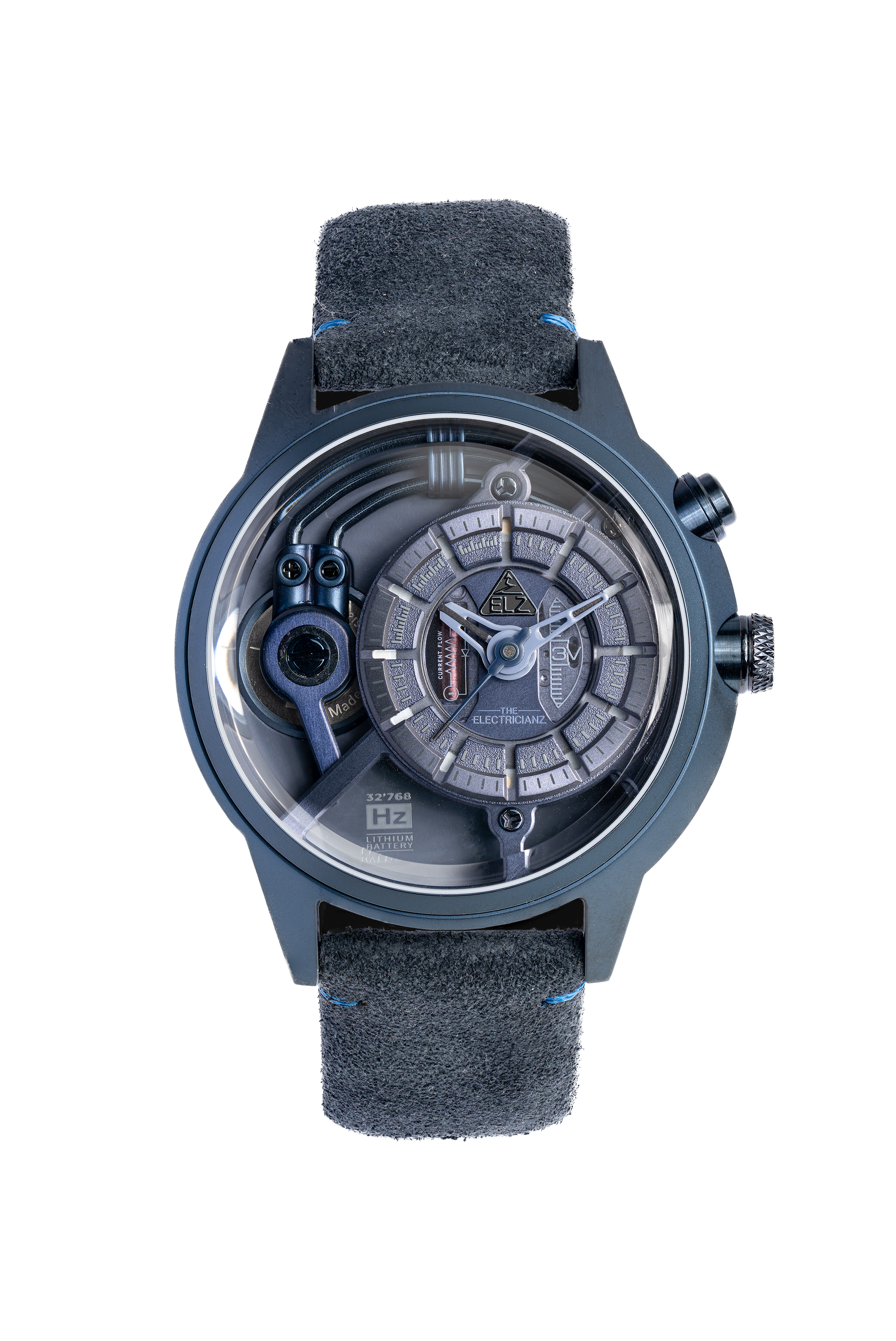 Steel Blue Z - Leather 45mm