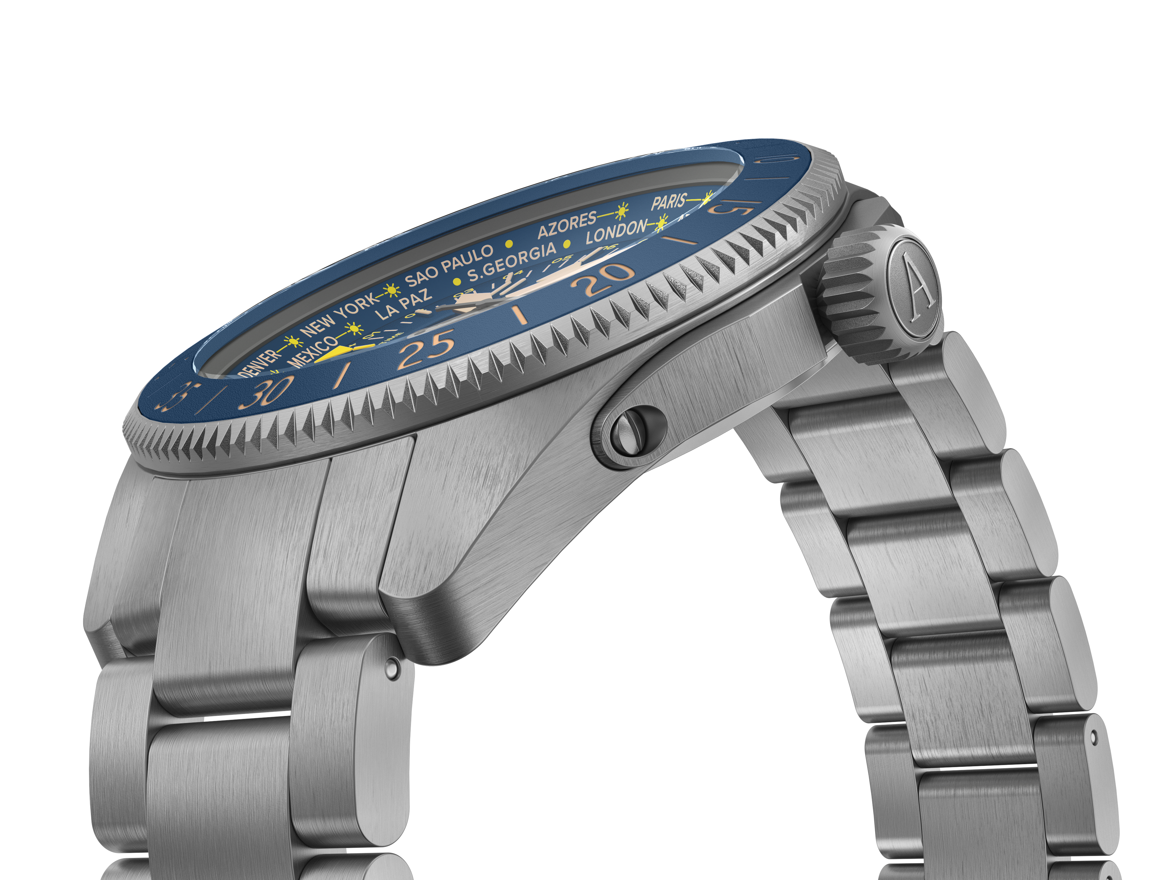 AIRACOBRA GMT 飛行員腕錶