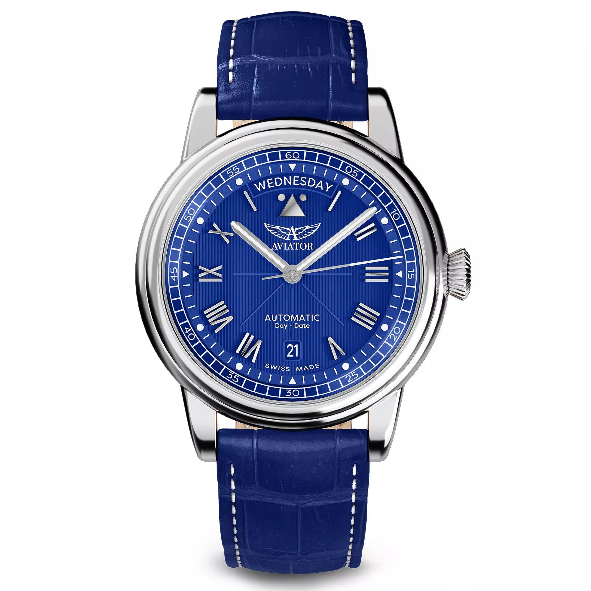 DOUGLAS DAY-DATE 41 飛行員機械腕錶