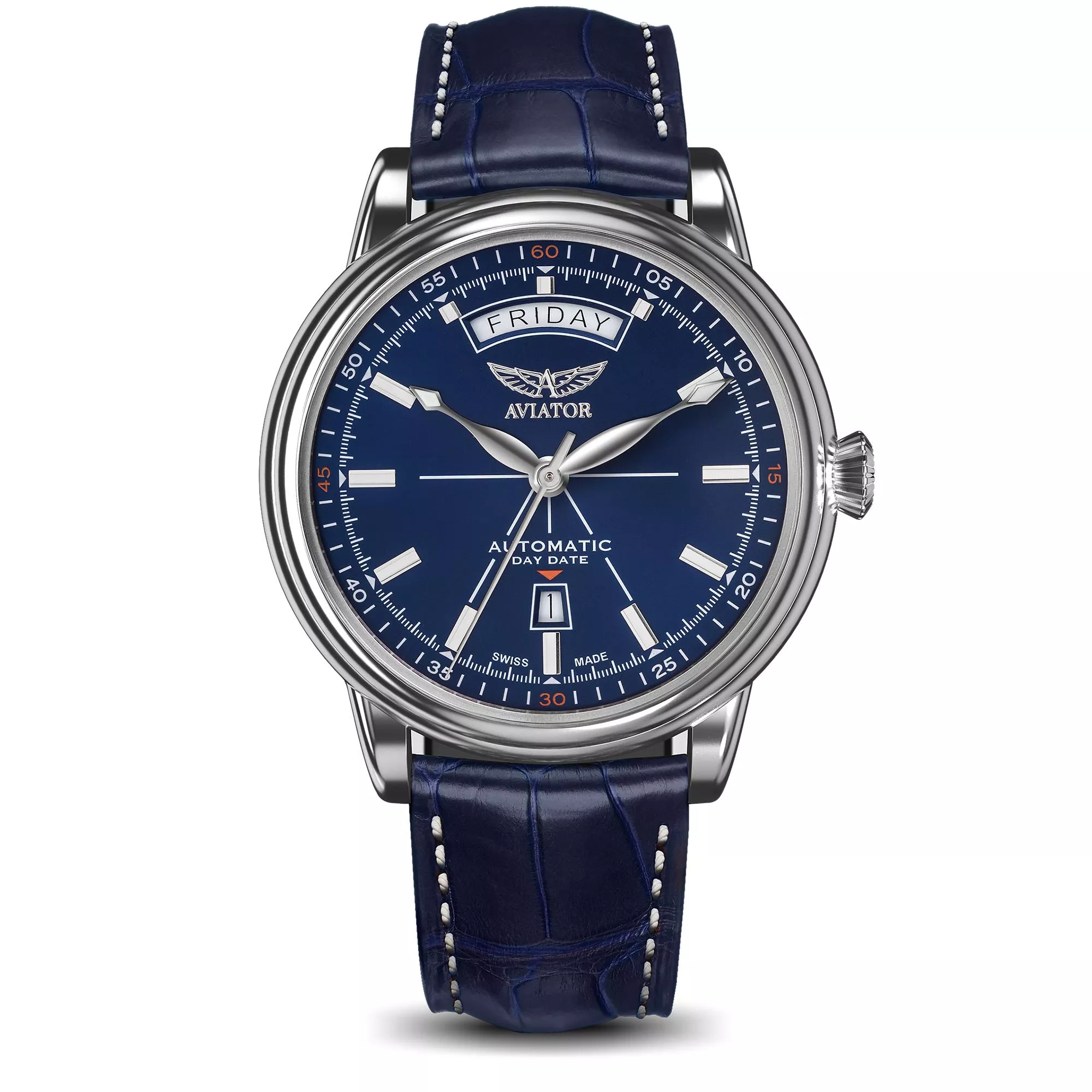 DOUGLAS DAY-DATE 飛行員機械腕錶