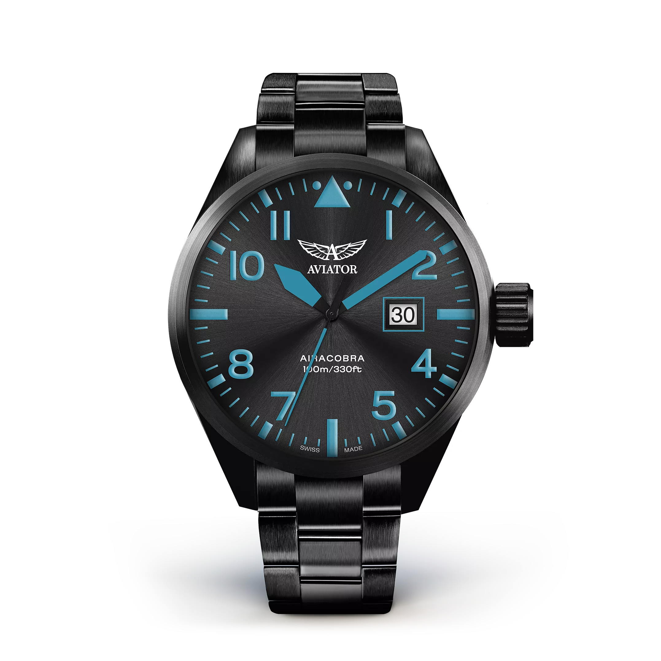 AIRACOBRA P42 飛行風格計時腕錶