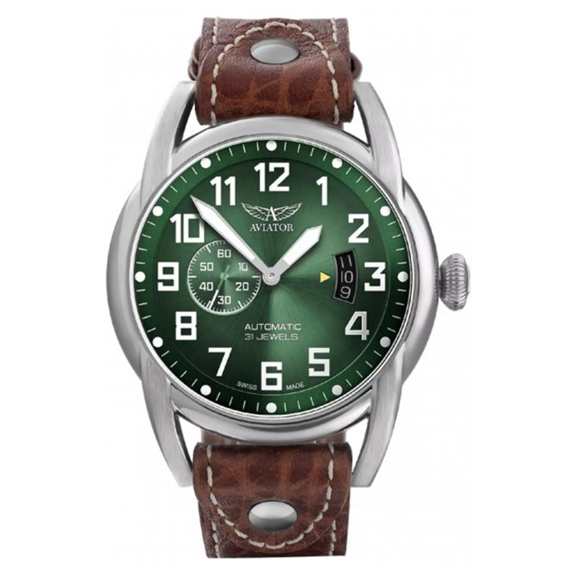 布里斯托偵察機 BRISTOL SCOUT 小秒針機械腕錶