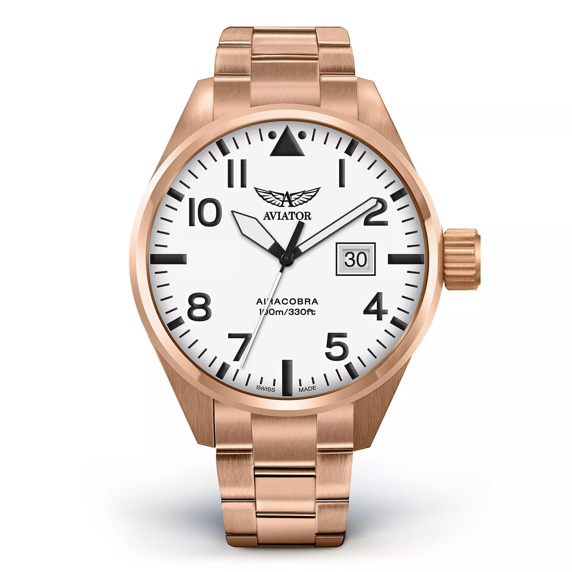 AIRACOBRA P42 飛行風格計時腕錶