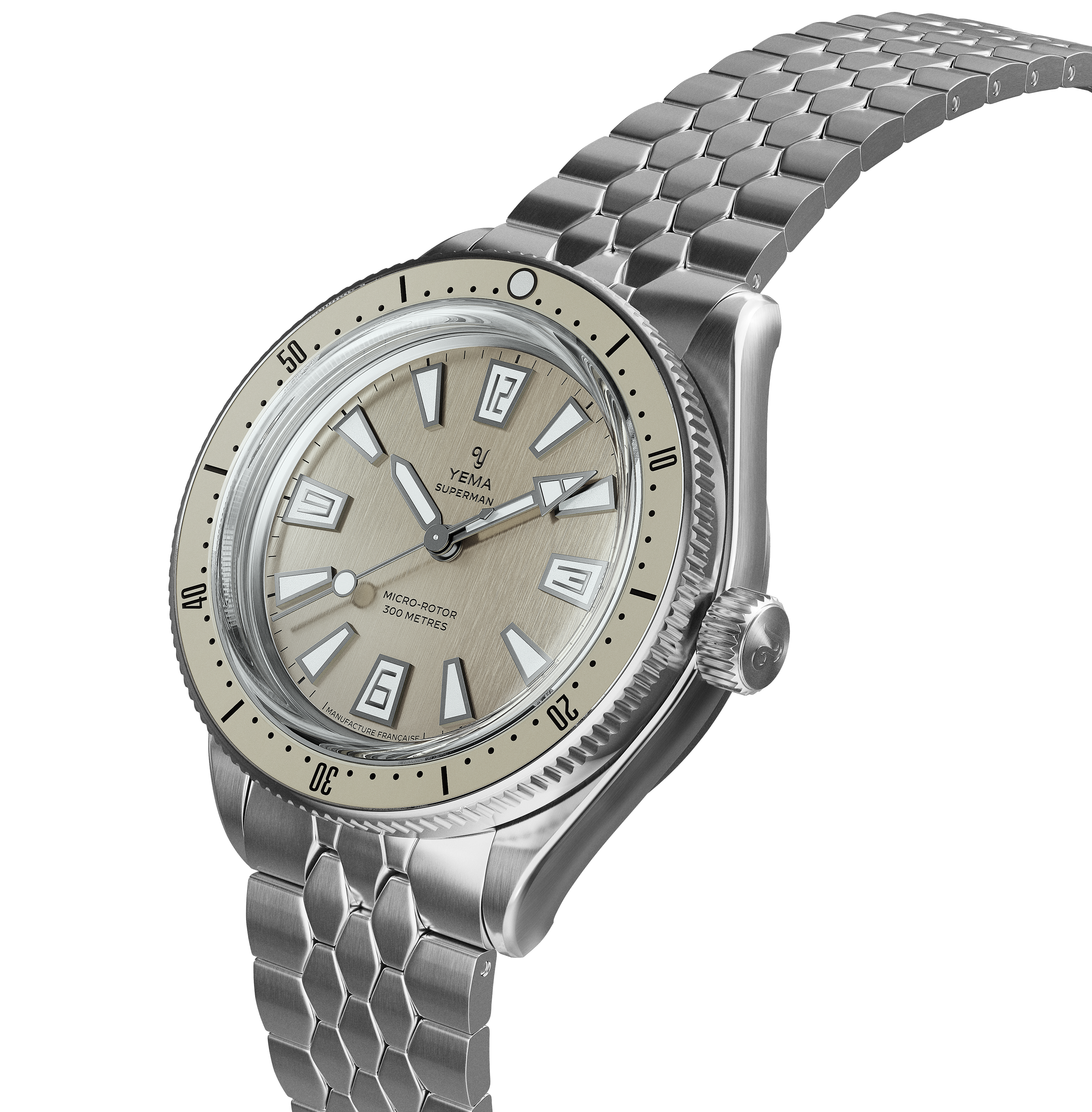 自製機芯Skin Diver CMM.20 大地褐