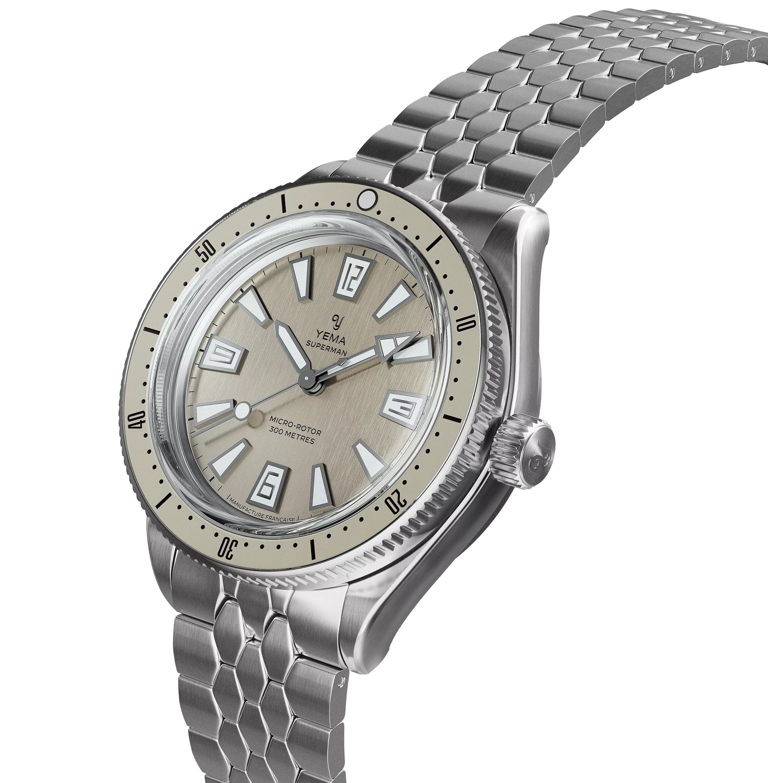 自製機芯Skin Diver CMM.20 沙金色