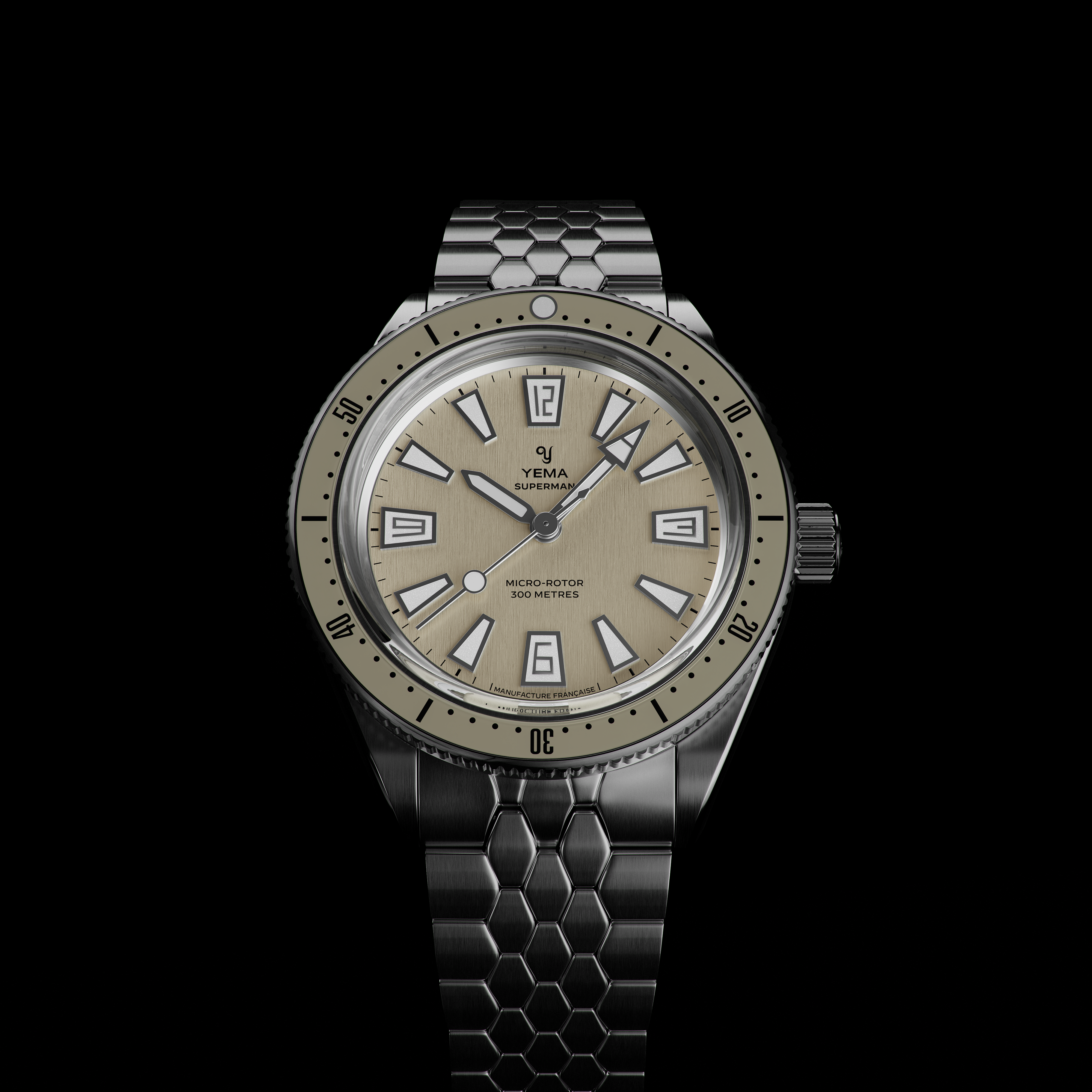 自製機芯Skin Diver CMM.20 大地褐