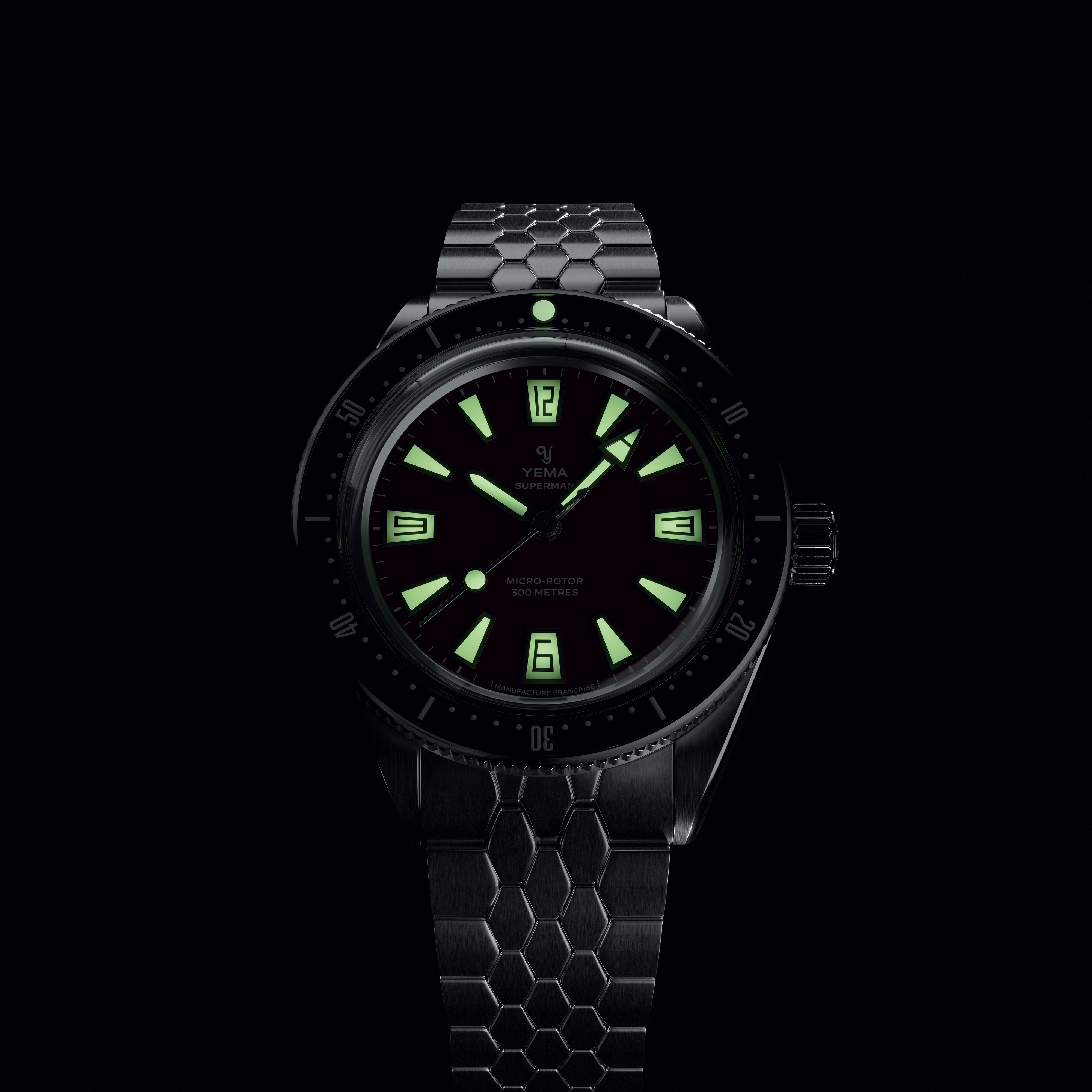 自製機芯Skin Diver CMM.20  波爾多紅