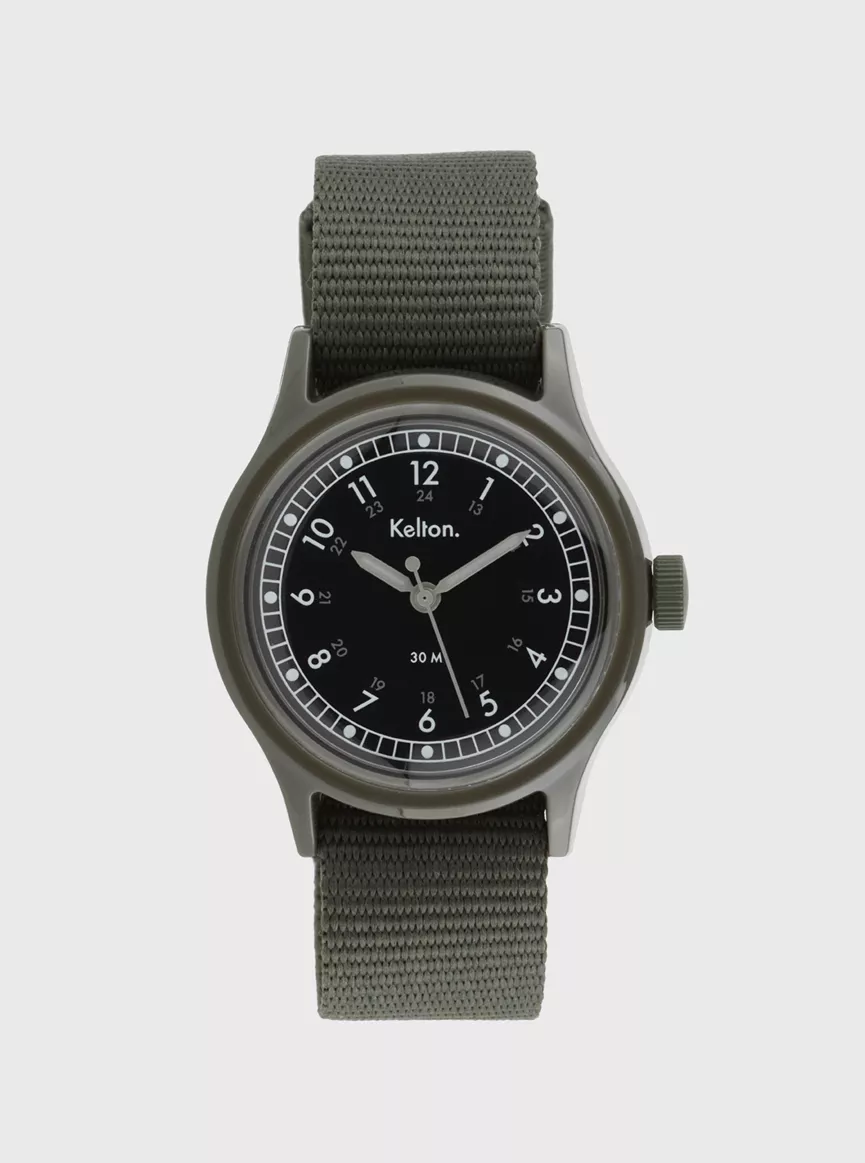 Jungle Lave 石英腕錶