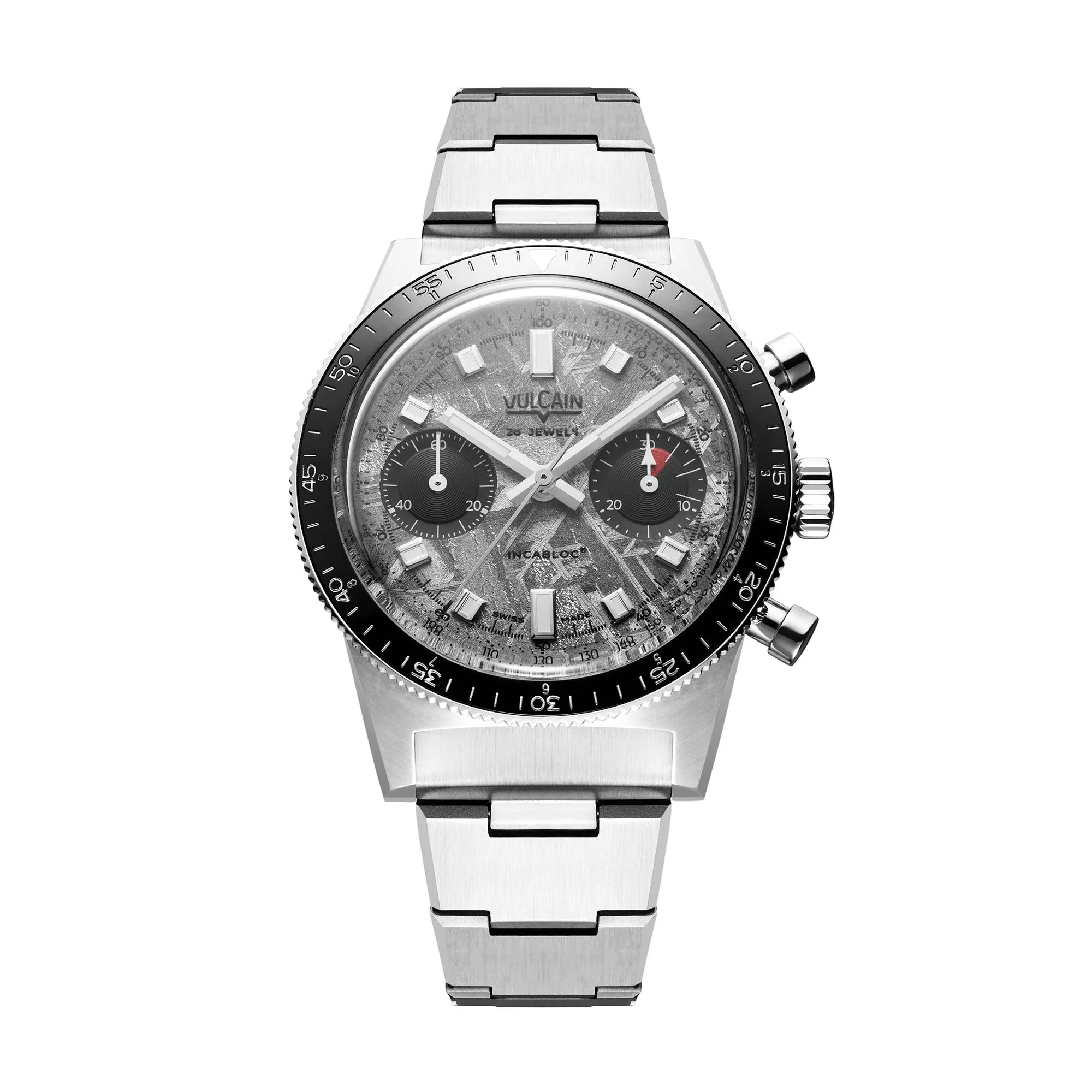 Skindiver 限量版隕石面計時碼錶 鋼帶款