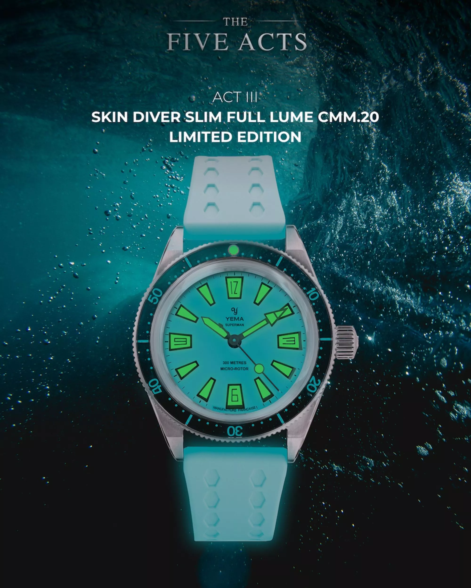 SKIN DIVER SLIM FULL LUME  CMM.20 限量版