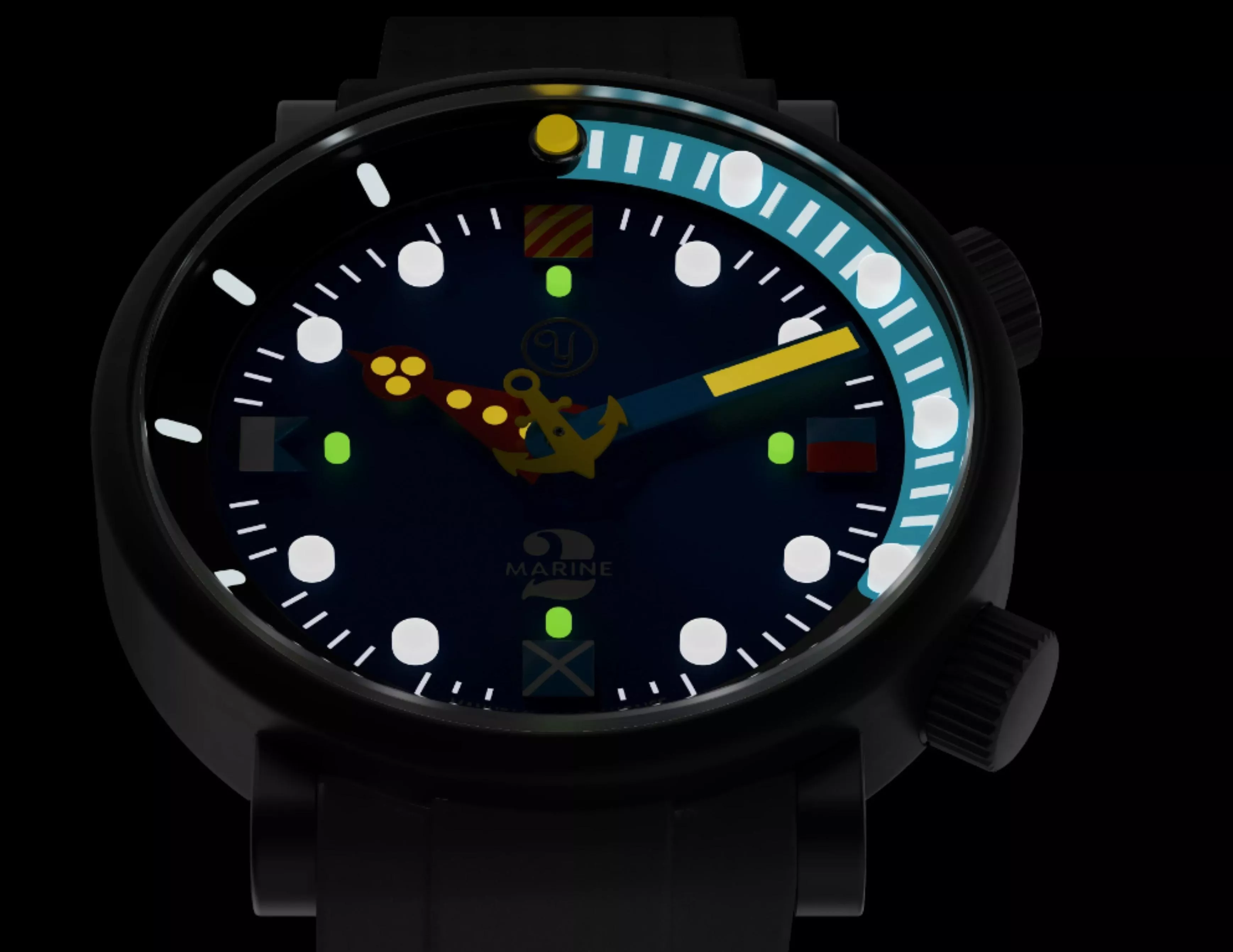 Yema x Alain Silberstein Ⅱ  聯名限量錶