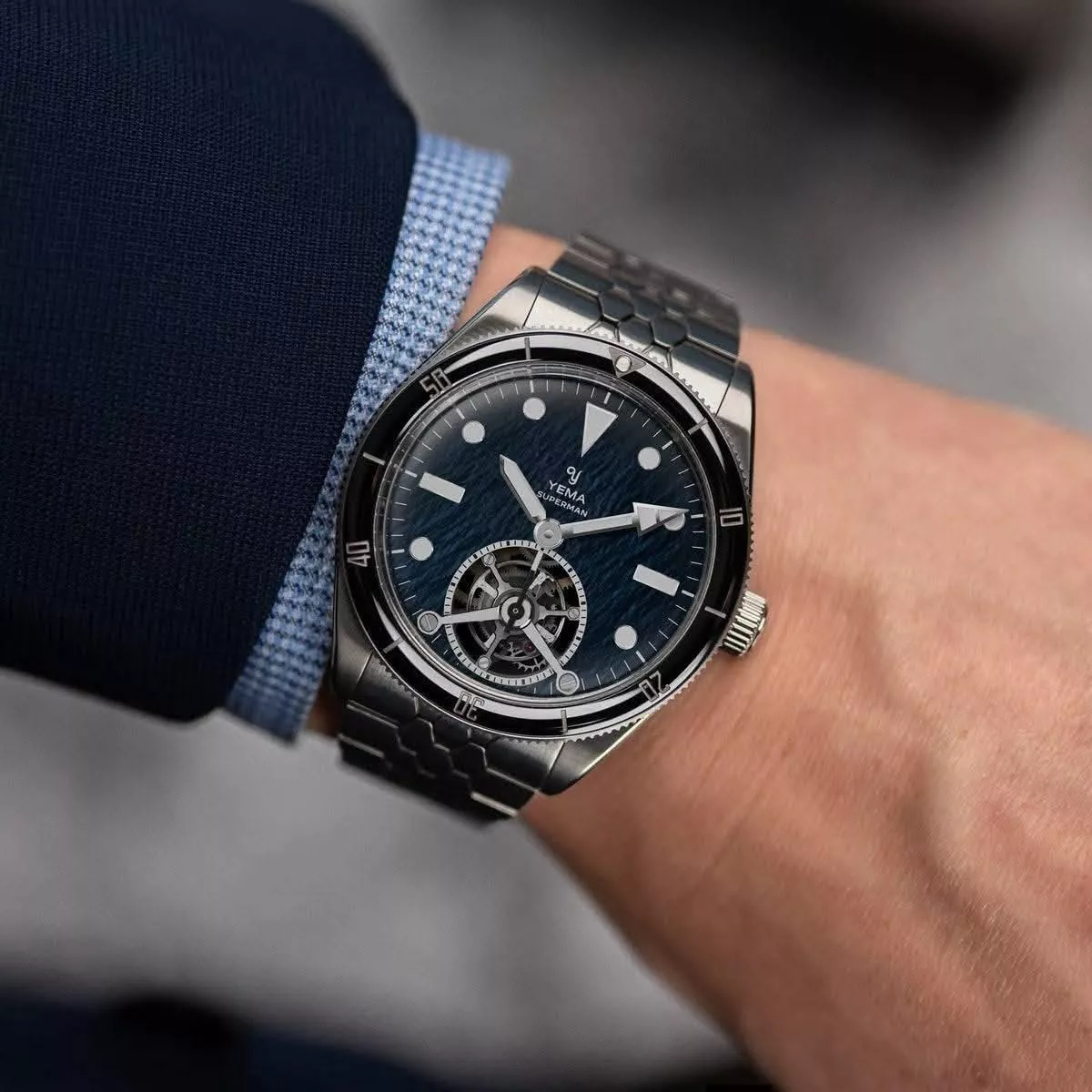 自製機芯 Superman Tourbillon CMM.31 限量版陀飛輪