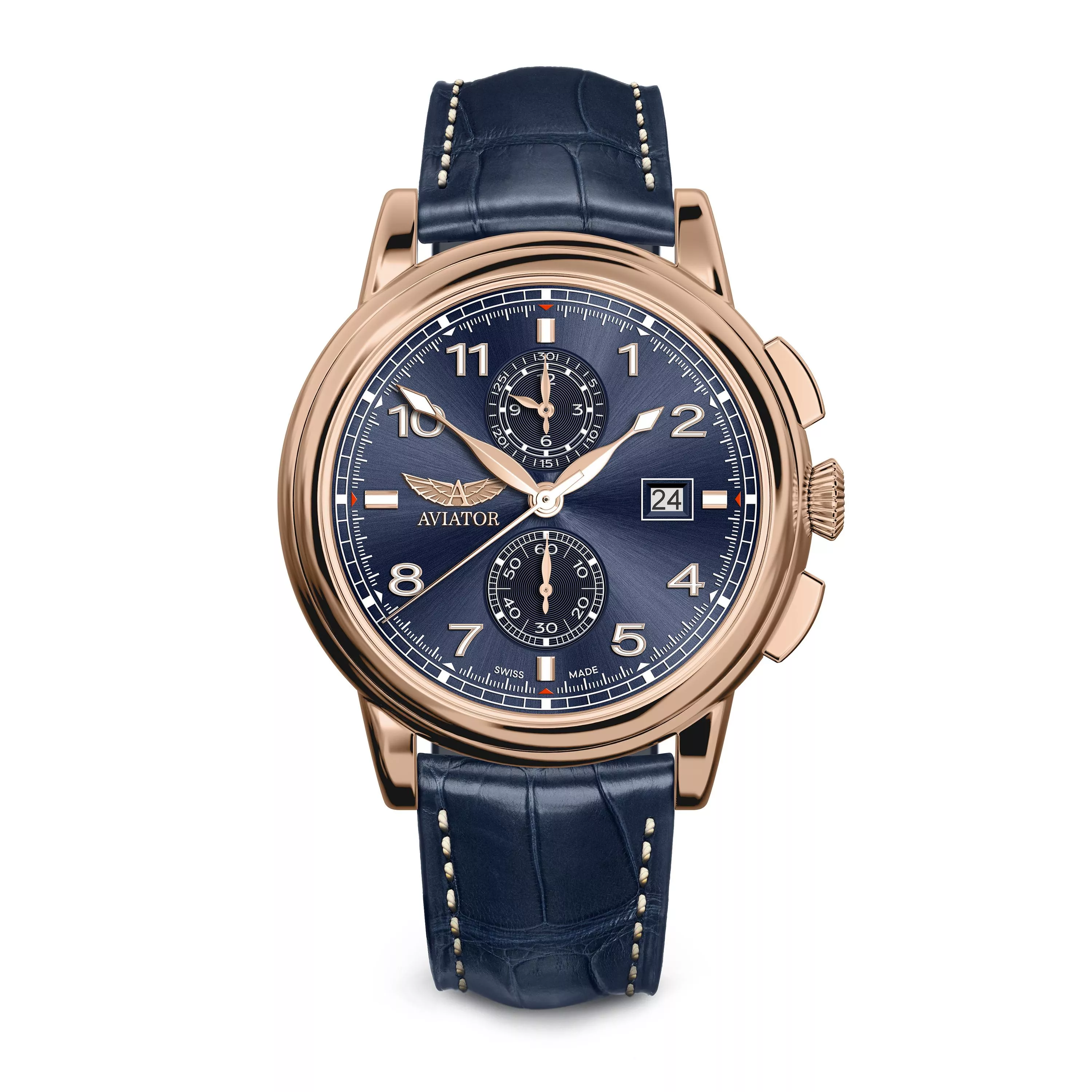 DOUGLAS CHRONOGRAPH 飛行員石英計時碼錶