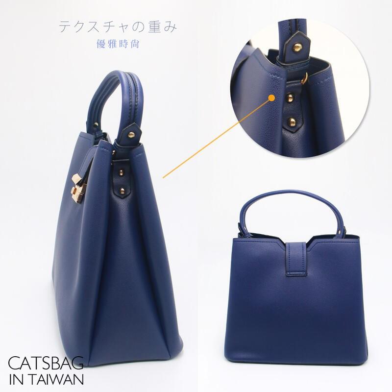 現貨👍經典名品插扣設計厚挺二用手提側背方包2013 | Catsbag Shop