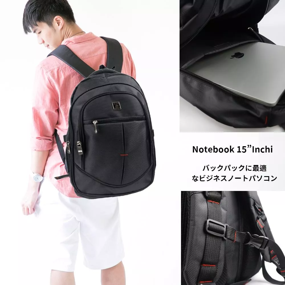 商務時尚 KLIYA WANELCMA 超大容量後背包 YT022820