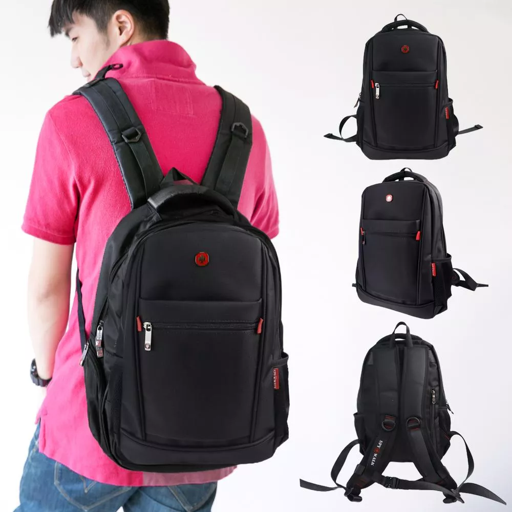 SPYWALK 十字多層登山包 公事包 後背包 筆電包 男生後背包 出國後背包 P1136