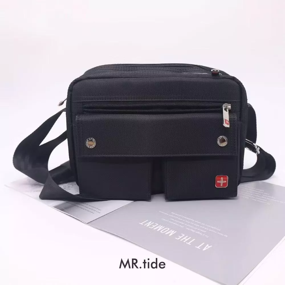 十字多功能側背包 防水男包 吉田包 男側背包 肩背包 斜背包 男用側背包 男肩背包 男士包