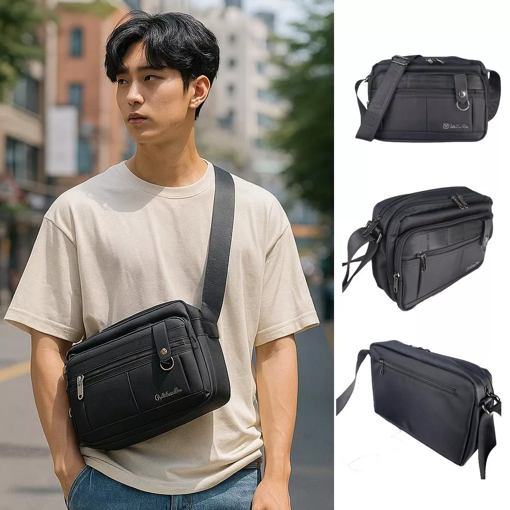 Valentino Rudy 韓系多功能輕量斜背包#1806