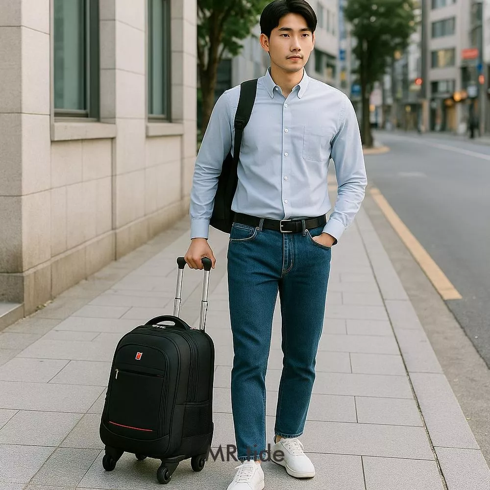 18吋/22吋 拉桿後背包 防潑水 拉桿後背包 拉桿書包 商務拉桿包 拉桿筆電包