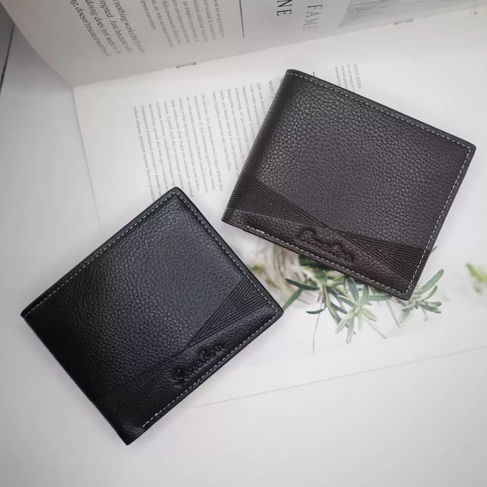 黑曜質感短夾 3424-3404