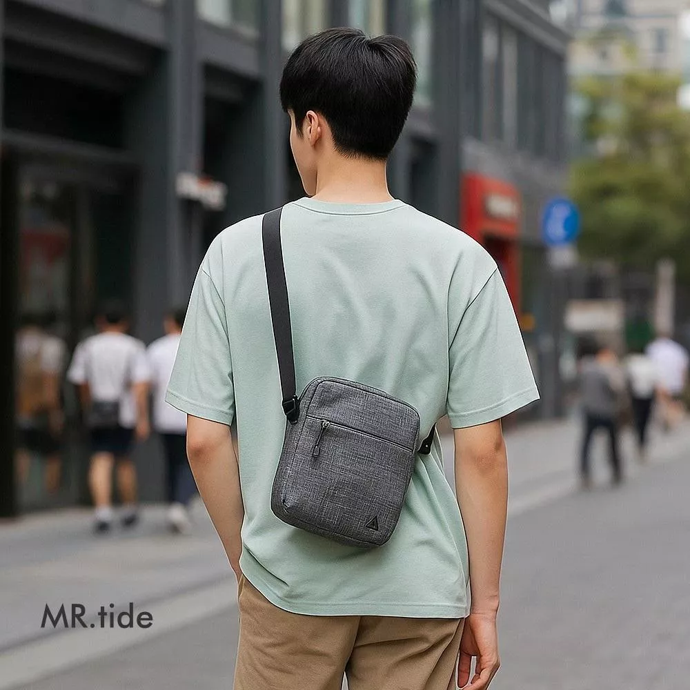 SPYWALK 街頭潮流質感隨身斜背包 8062