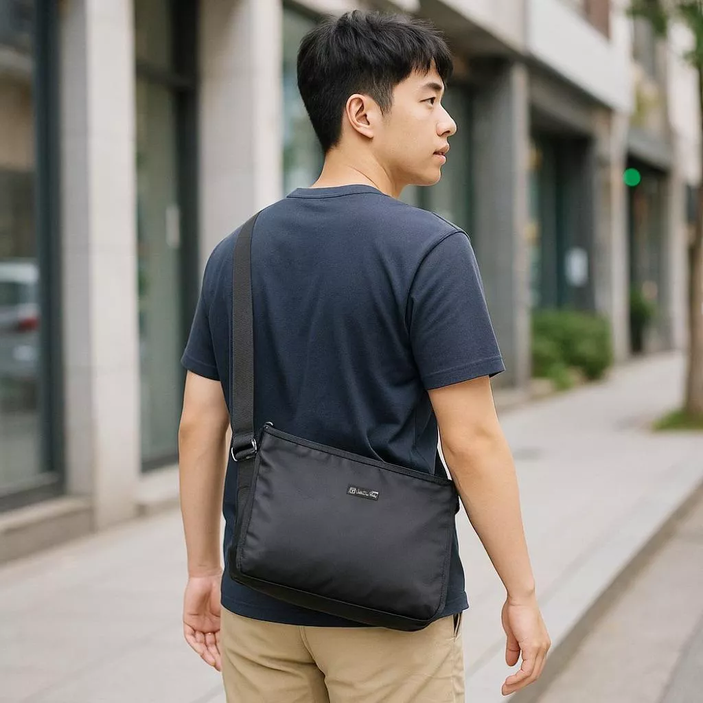 Valentino Taiwan 范倫鐵諾橫向大款斜背包 P1101