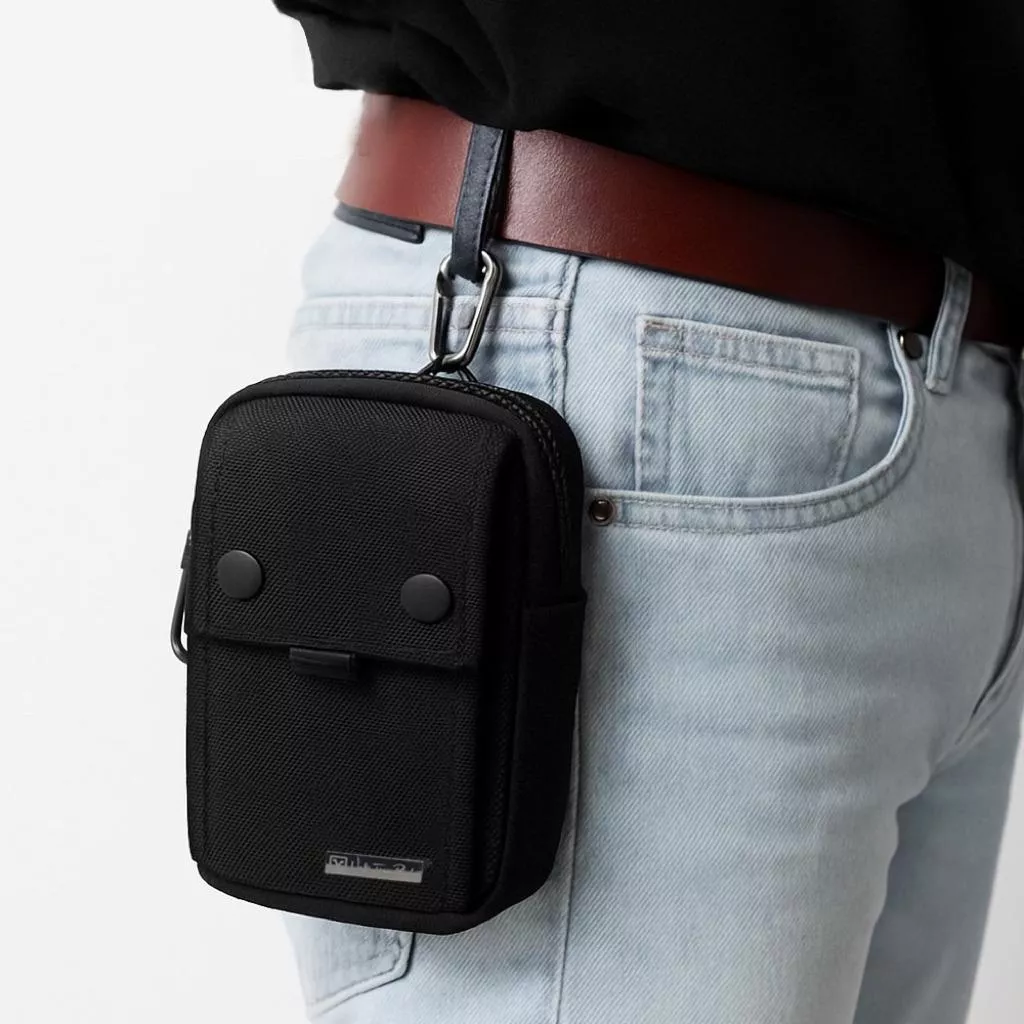 VALENTINO RUDY 前袋波特機能隨身腰包 腰掛包 手機包  8196