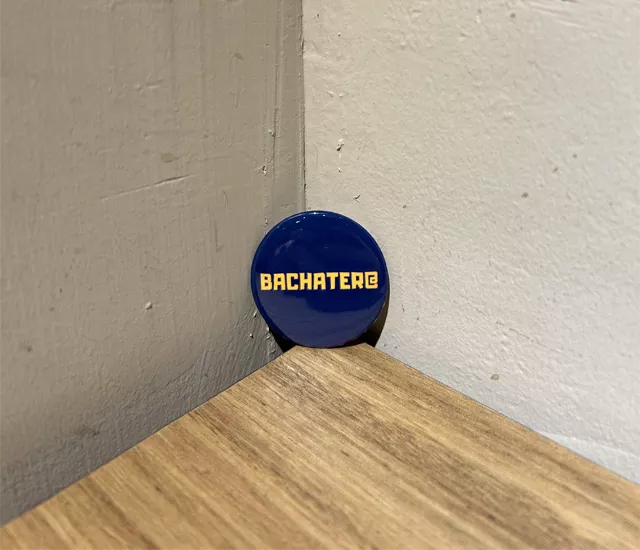 BACHATER@舞者胸章-海軍藍