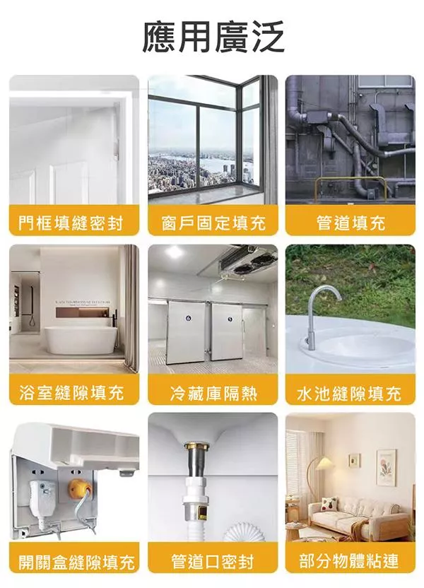 發泡補縫隙填充劑-750ML