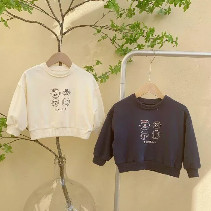 韓版卡通人圓領T-Shirt