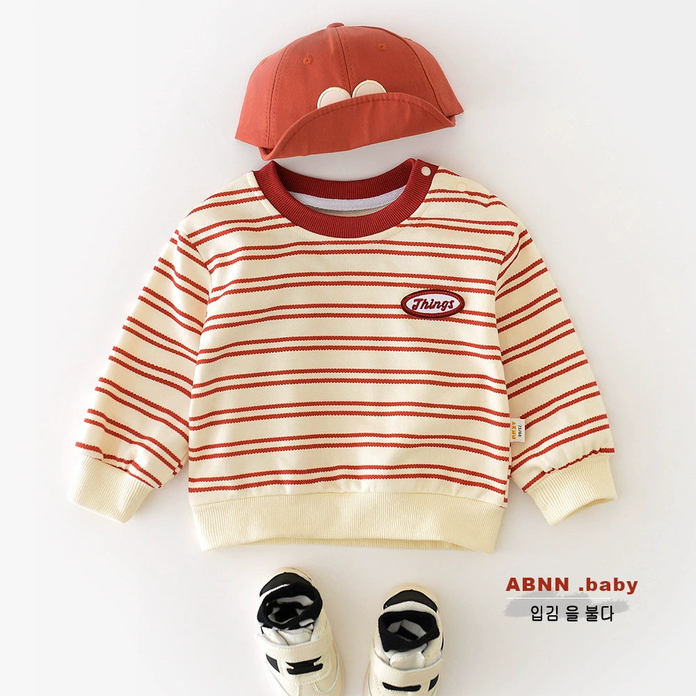 韓系紅條紋T-Shirt