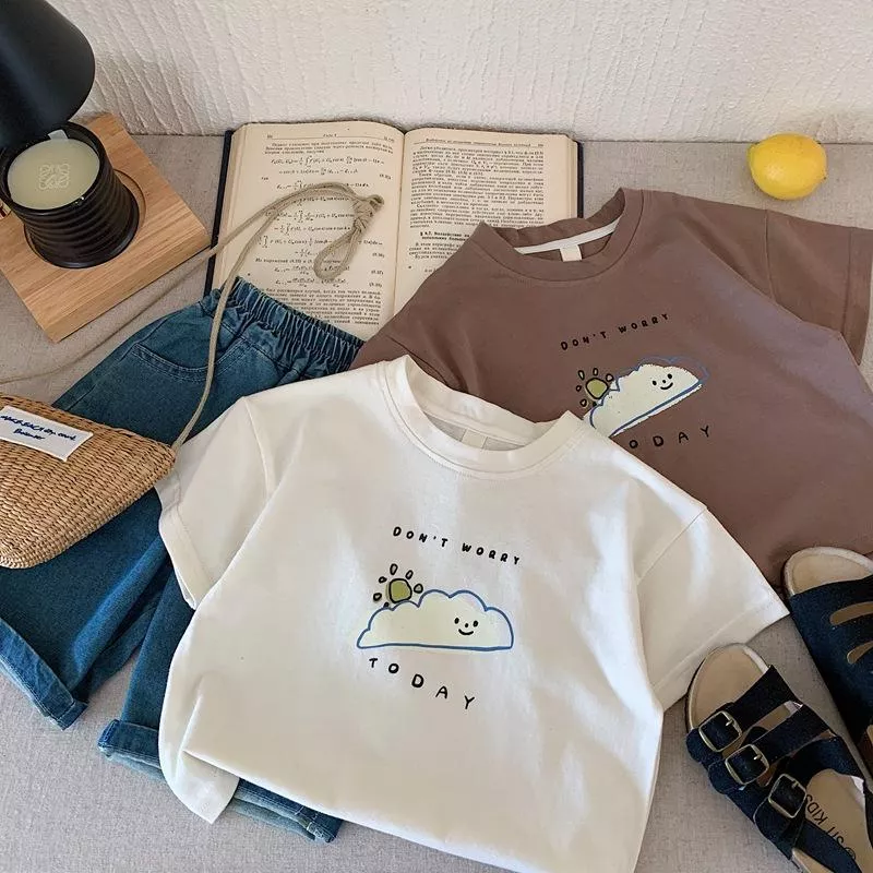 韓系陽光白雲T-Shirt
