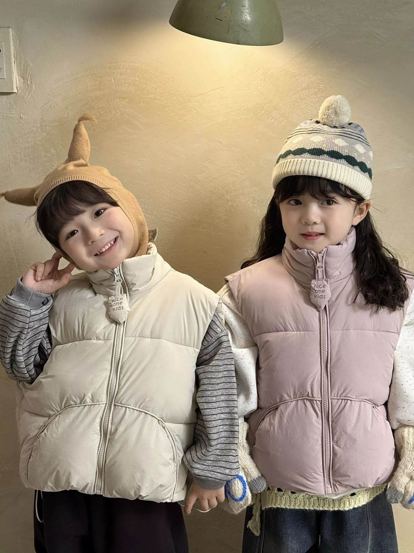 韓版寬鬆保暖棉背心