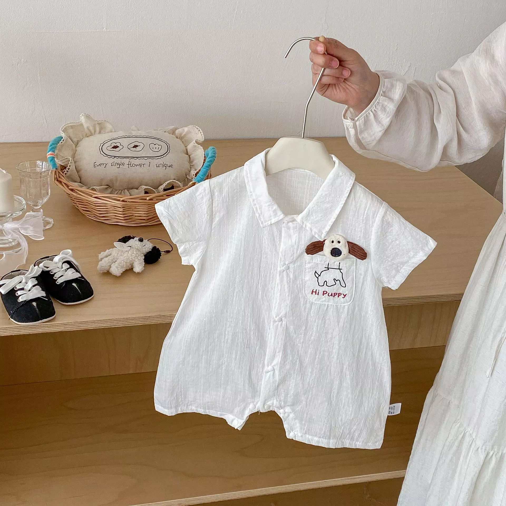 韓版polo領包屁衣