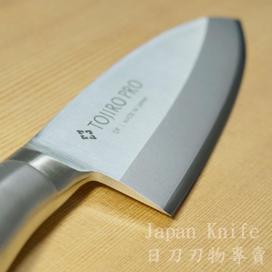 [國際直送]藤次郎Tojiro Pro 出刃F-636 VG10 DP鈷合金13鉻不鏽鋼 魚頭刀 單刃刀 165mm