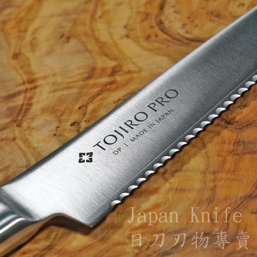 [國際直送]藤次郎Tojiro．Pro 麵包切片刀 F-629 SD鉬釩鋼(Mo)不鏽鋼 215mm