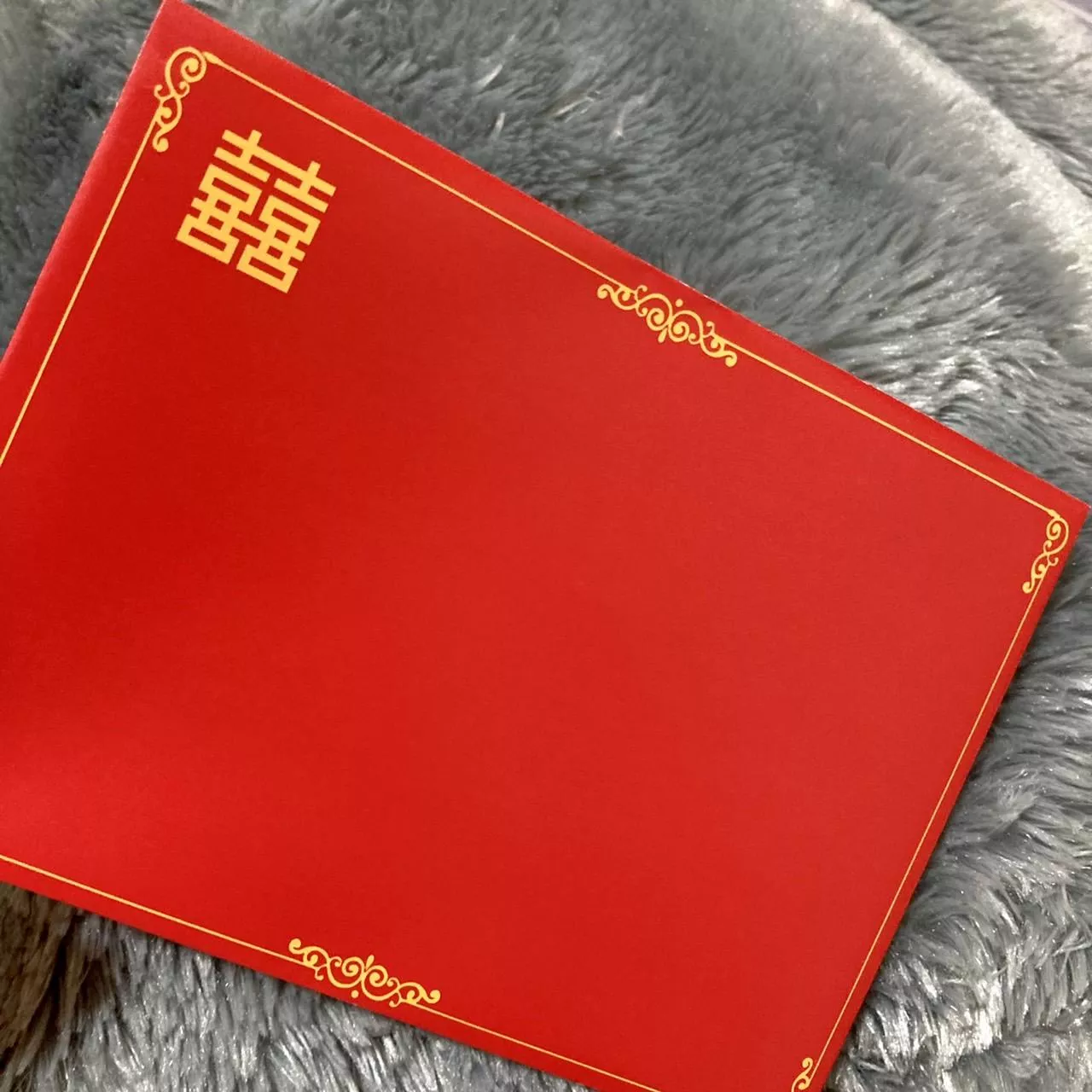 囍字空白信封(中尺寸)