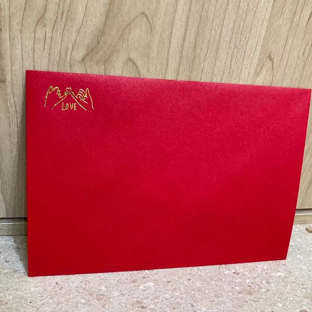 LOVE珠光燙金信封(大尺寸)