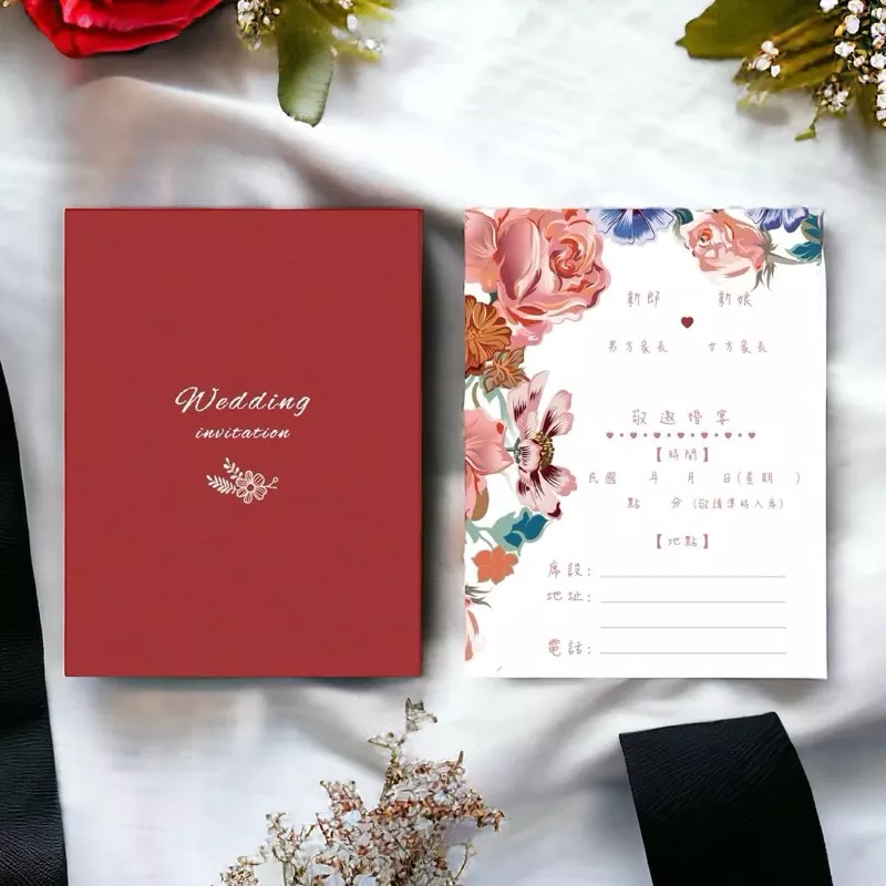 B款-手寫款喜帖-11X14.5公分