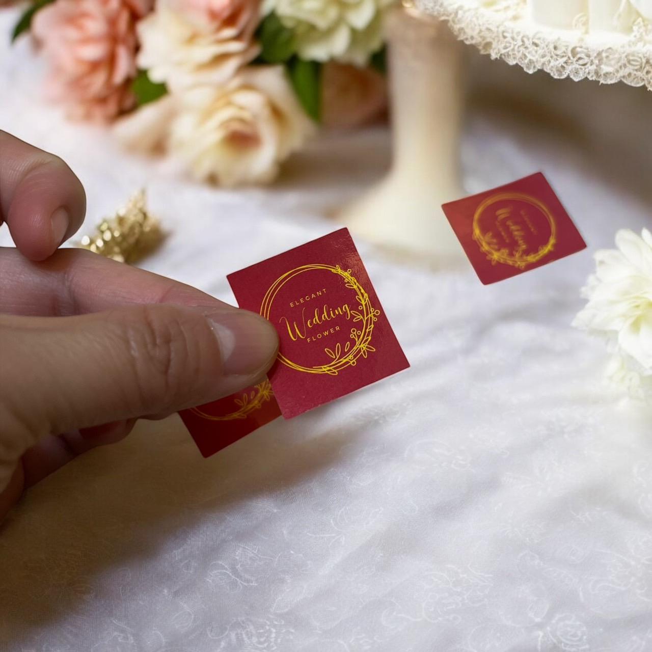 婚禮小物貼紙/結婚禮品小物貼紙/結婚字貼/封口貼/小卡貼