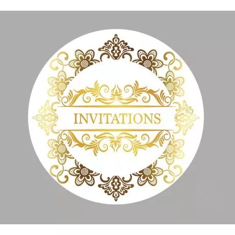 婚禮小物貼紙/結婚禮品小物貼紙/結婚封口貼/圓型貼C