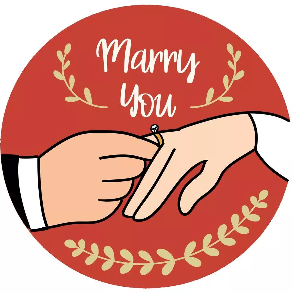 婚禮小物貼紙/結婚禮品小物貼紙/結婚封口貼/圓型貼G