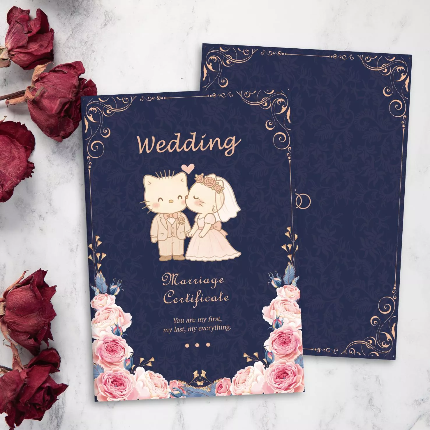 證書夾-kitty婚紗款