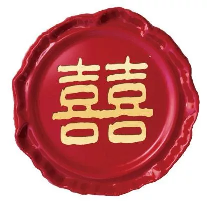 仿封蠟貼紙3.5公分圓型貼 喜餅貼紙/婚禮小物貼紙/結婚禮品小物貼紙/